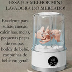 Mini Lava Roupas com Carregamento Usb Portátil aprova de água