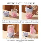 Mini Lava Roupas com Carregamento Usb Portátil aprova de água