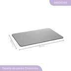 Tapete de Pedra Diatomita para Banheiro