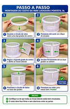Mini Máquina Lavar Roupas Balde Lavadora Dobrável Portátil