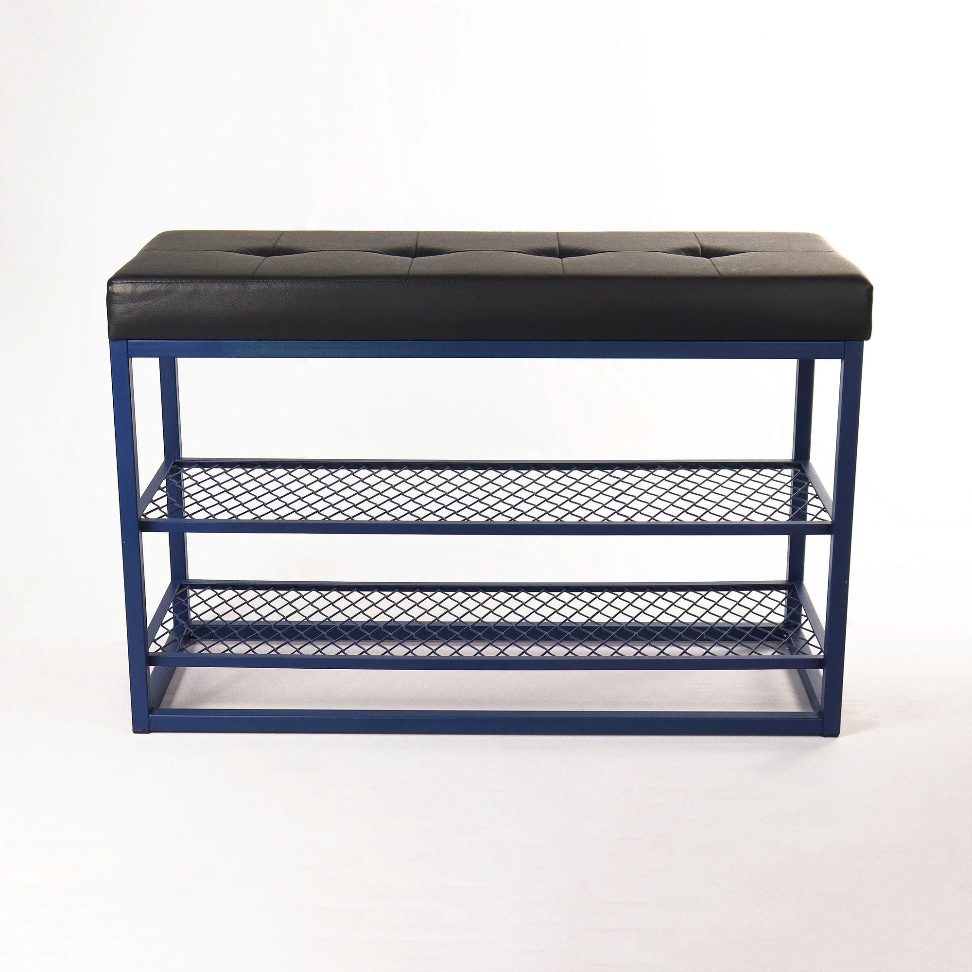 Sapateira Banco Sion Duo - Estofado Preto